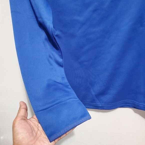 New York Giants NFL Mens Sz SMALLS  Lightweight Quarter Zip Athletic Fleece NWT - Picture 4 of 11